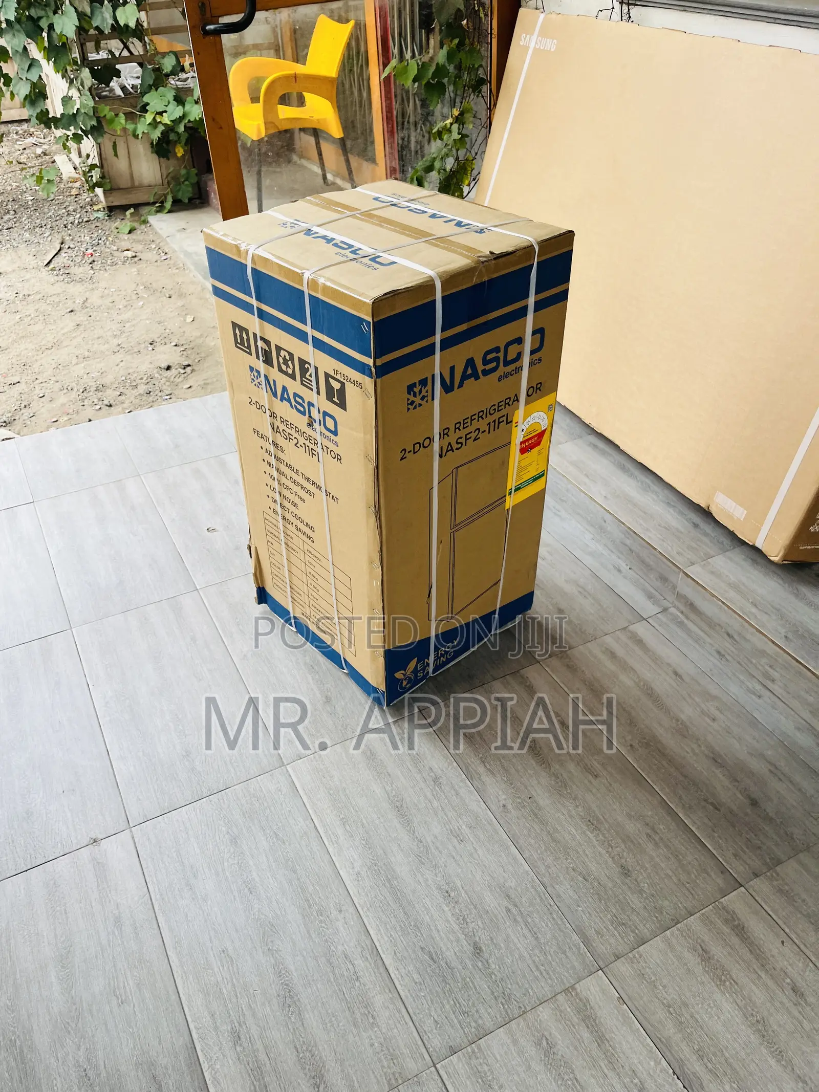 Fast Cooling Nasco F2-11 Double Door Electric Fridge.
