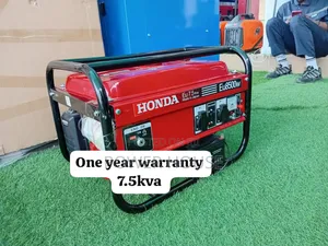Lightweight Honda Petrol 7.5kva 8500watts Generator 7.5kva
