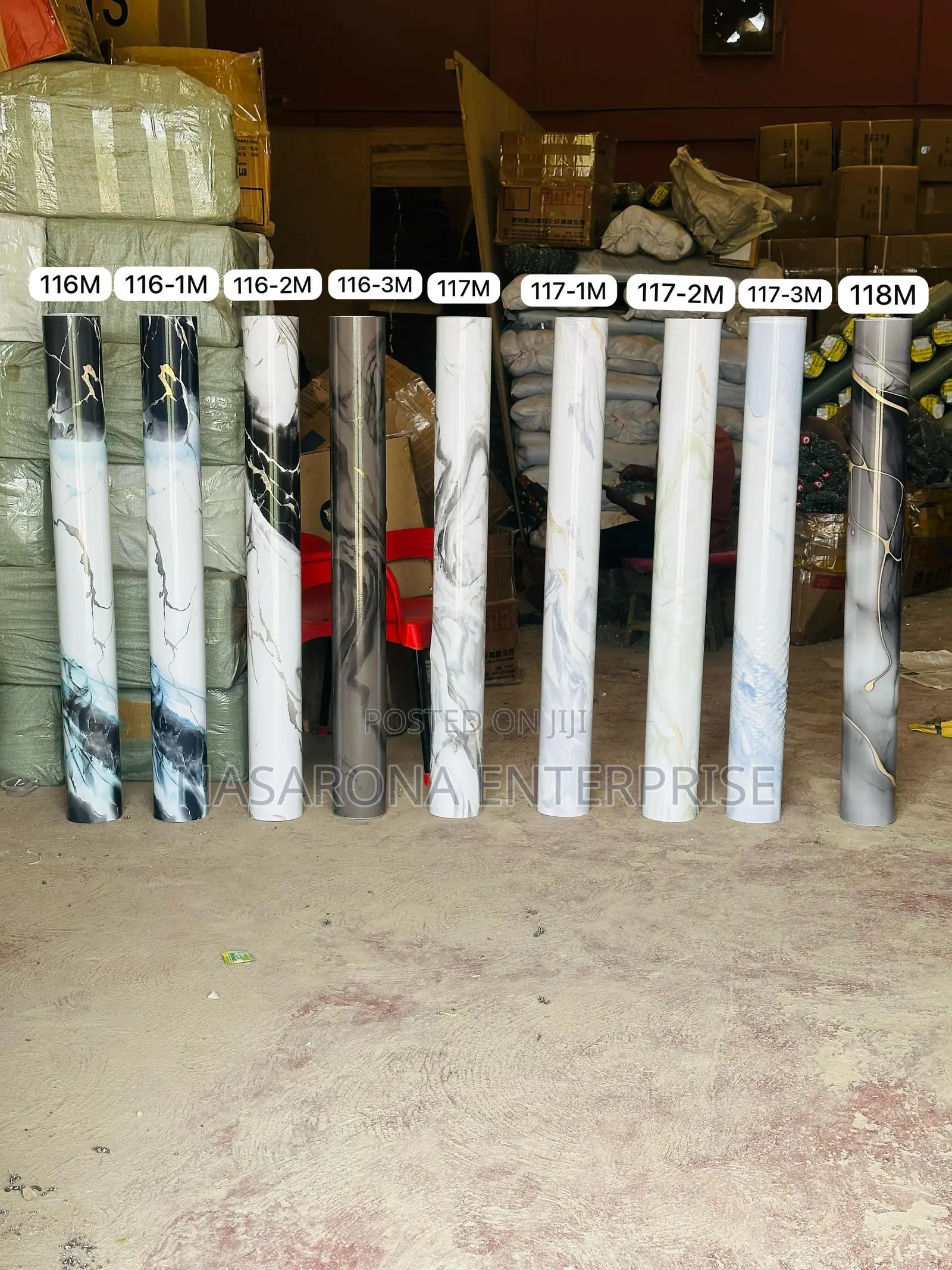 PVC Sticker 50yards (New Designs )