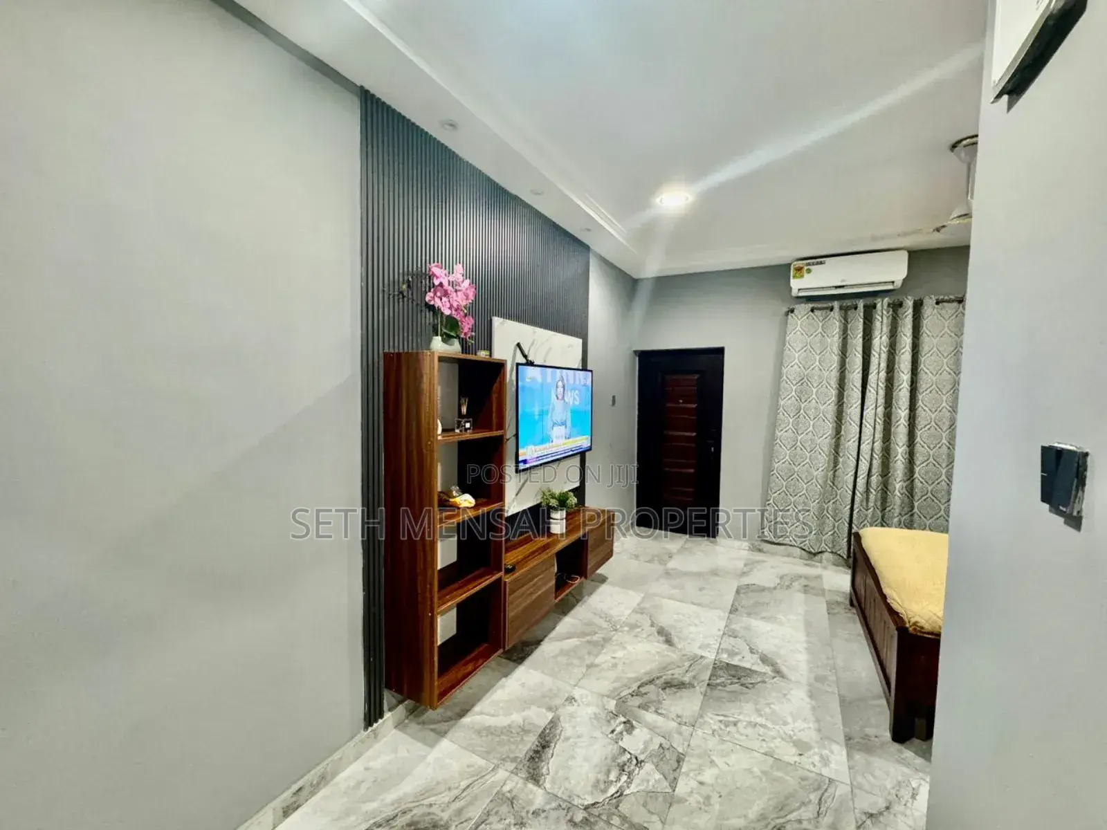 Furnished 1bdrm Apartment in Skm Properties, Haatso for rent