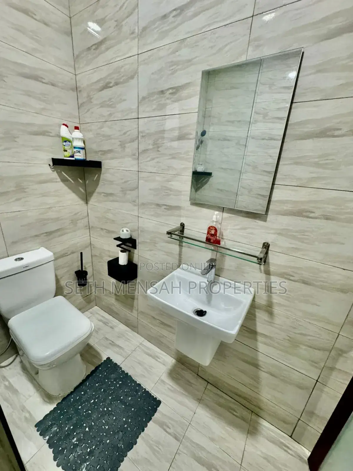 Furnished 1bdrm Apartment in Skm Properties, Haatso for rent
