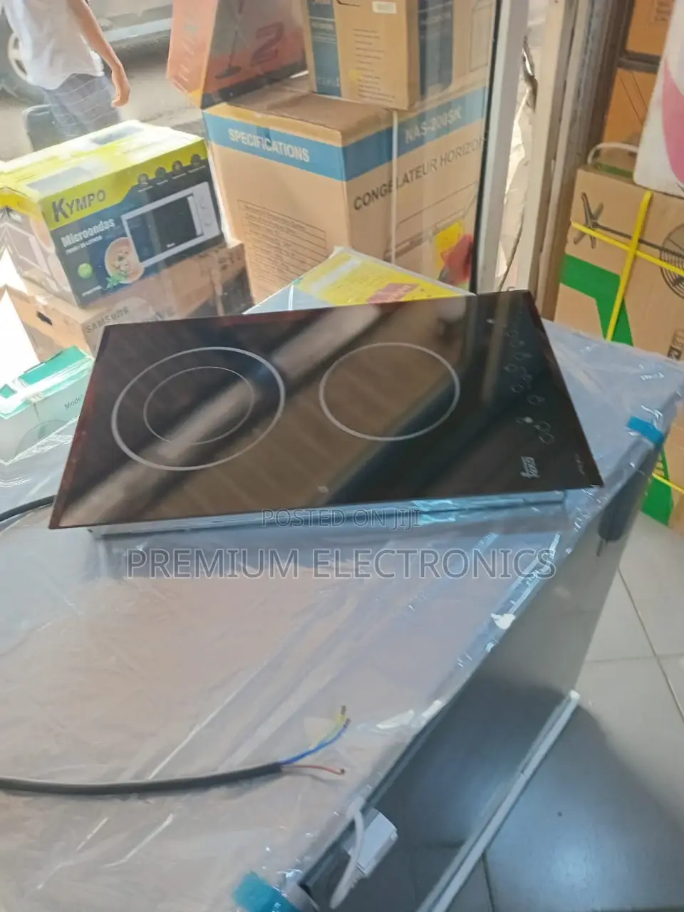 Modular Vitroceramic Teka Electric Hob 2,900w, Child Lock