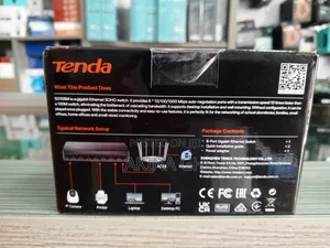 Tenda 8 Port Gigabit Ethernet Switch Sg108m