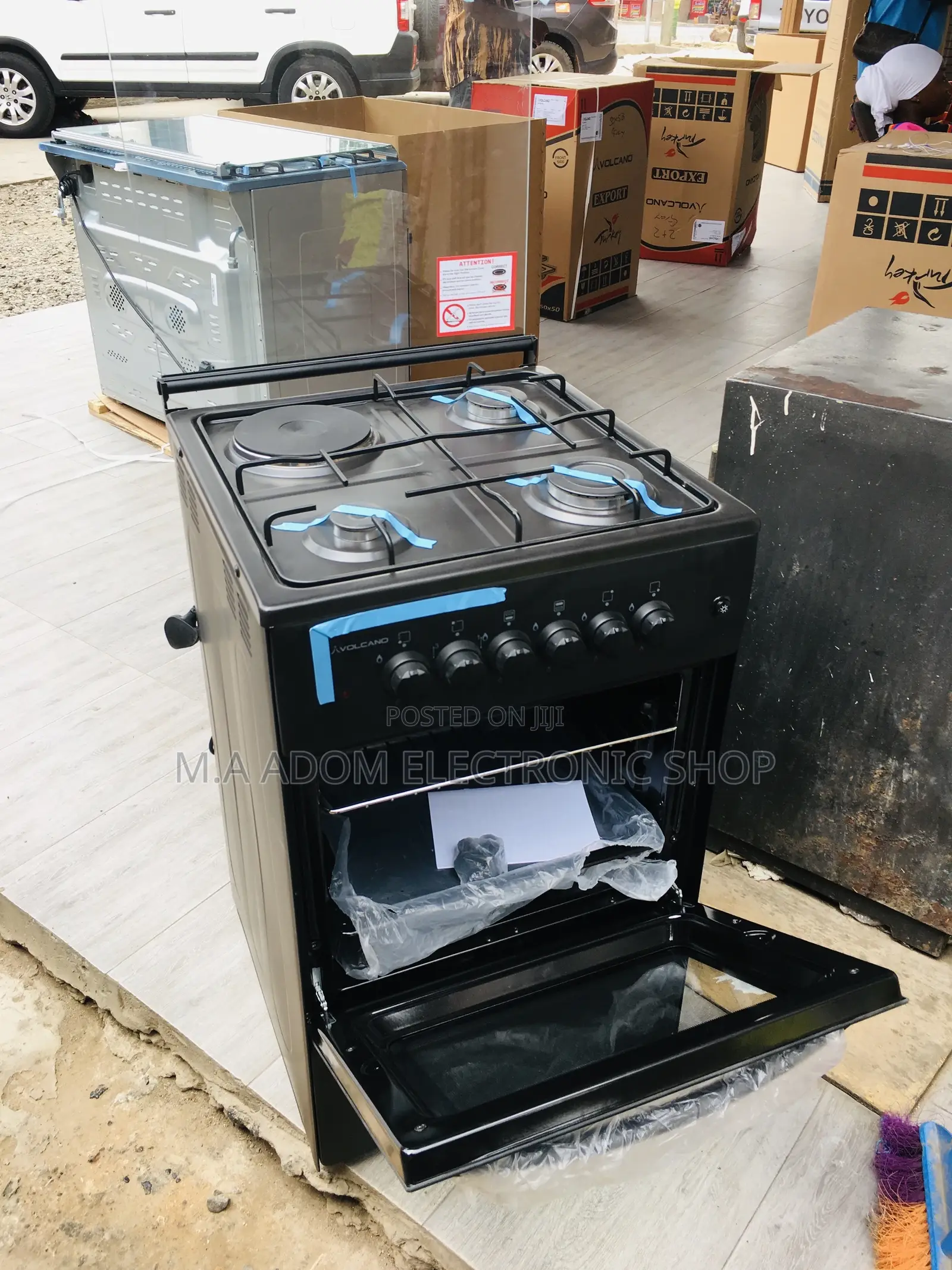 Electric Plate Gas Burner Cooker