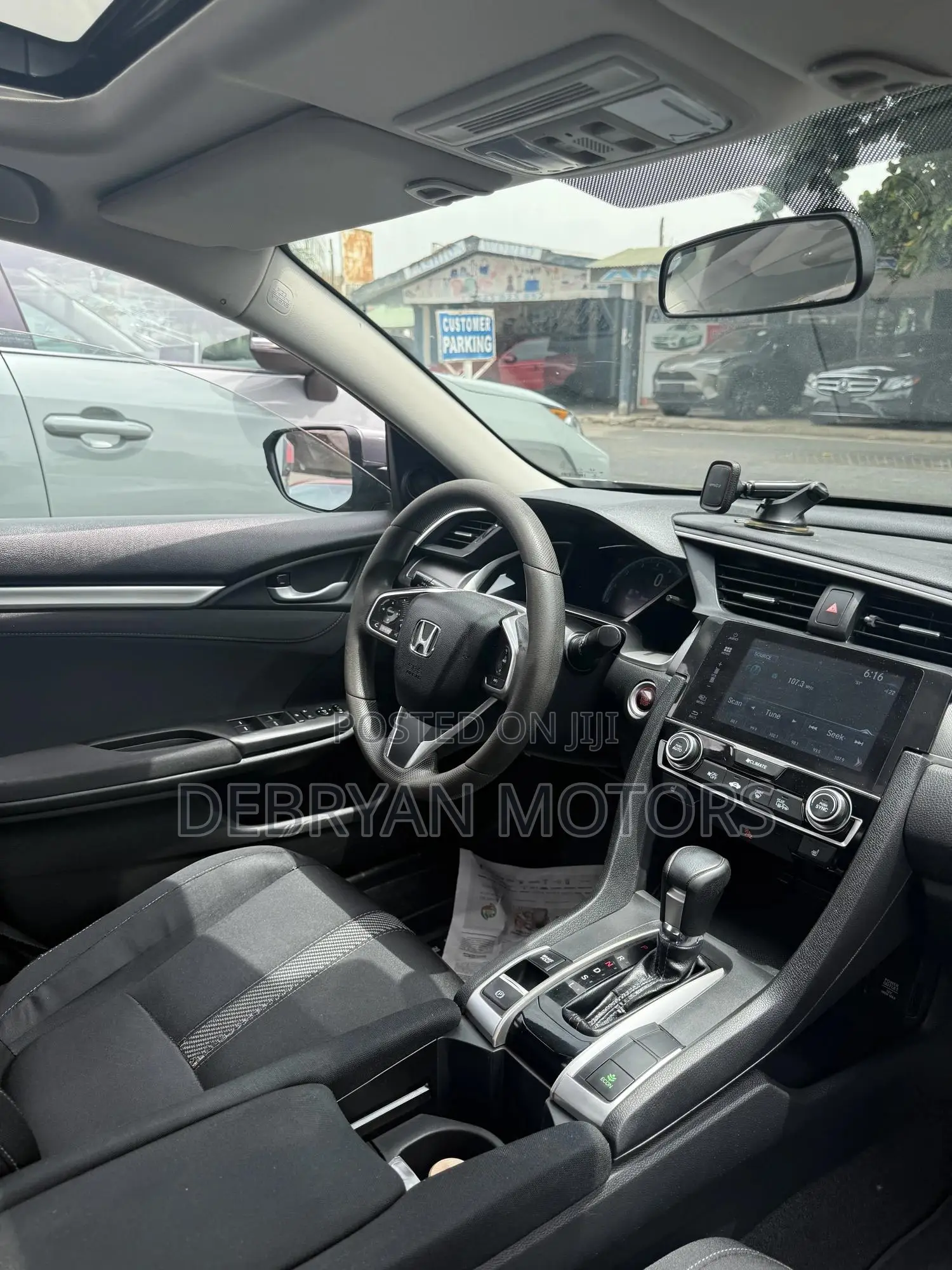 Honda Civic EX 4dr Sedan (1.5L 4cyl) 2016 Gray