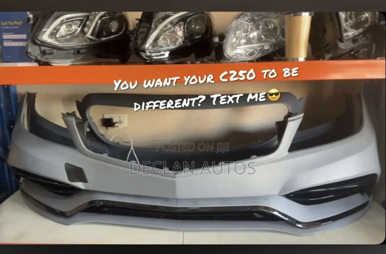 Updated C250 Front Bumper