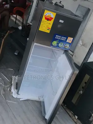 Massive Nasf2-18kd Doubledoor Grey 136l Top Freezer Fridge