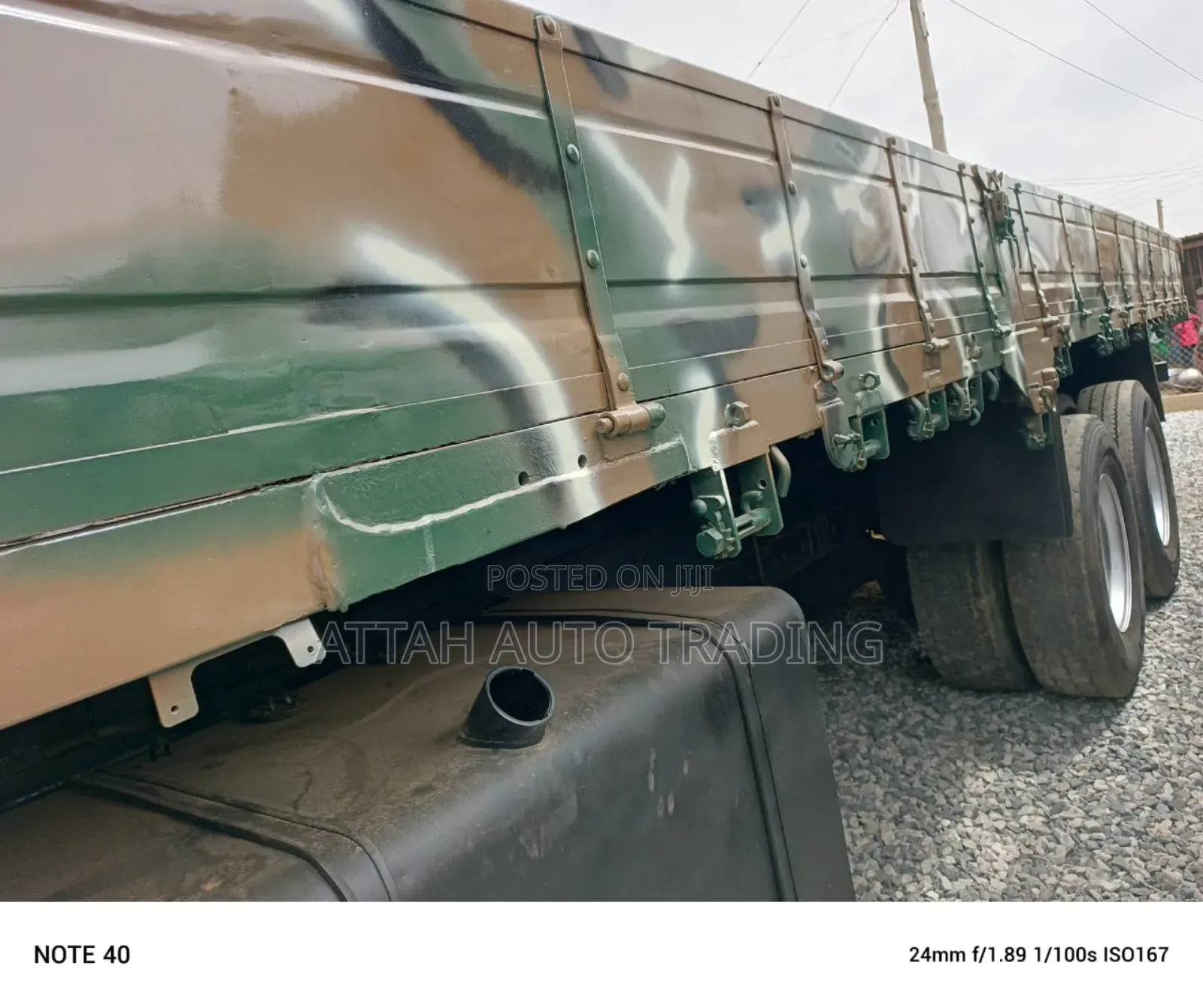 Double Axle Bucket and I'm