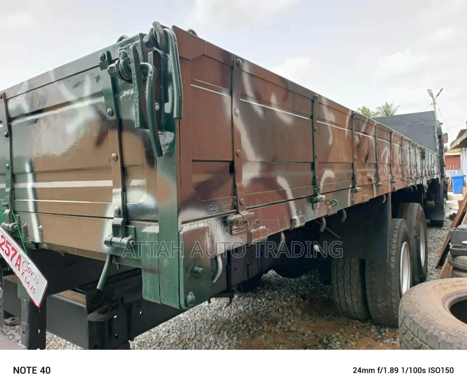 Double Axle Bucket and I'm