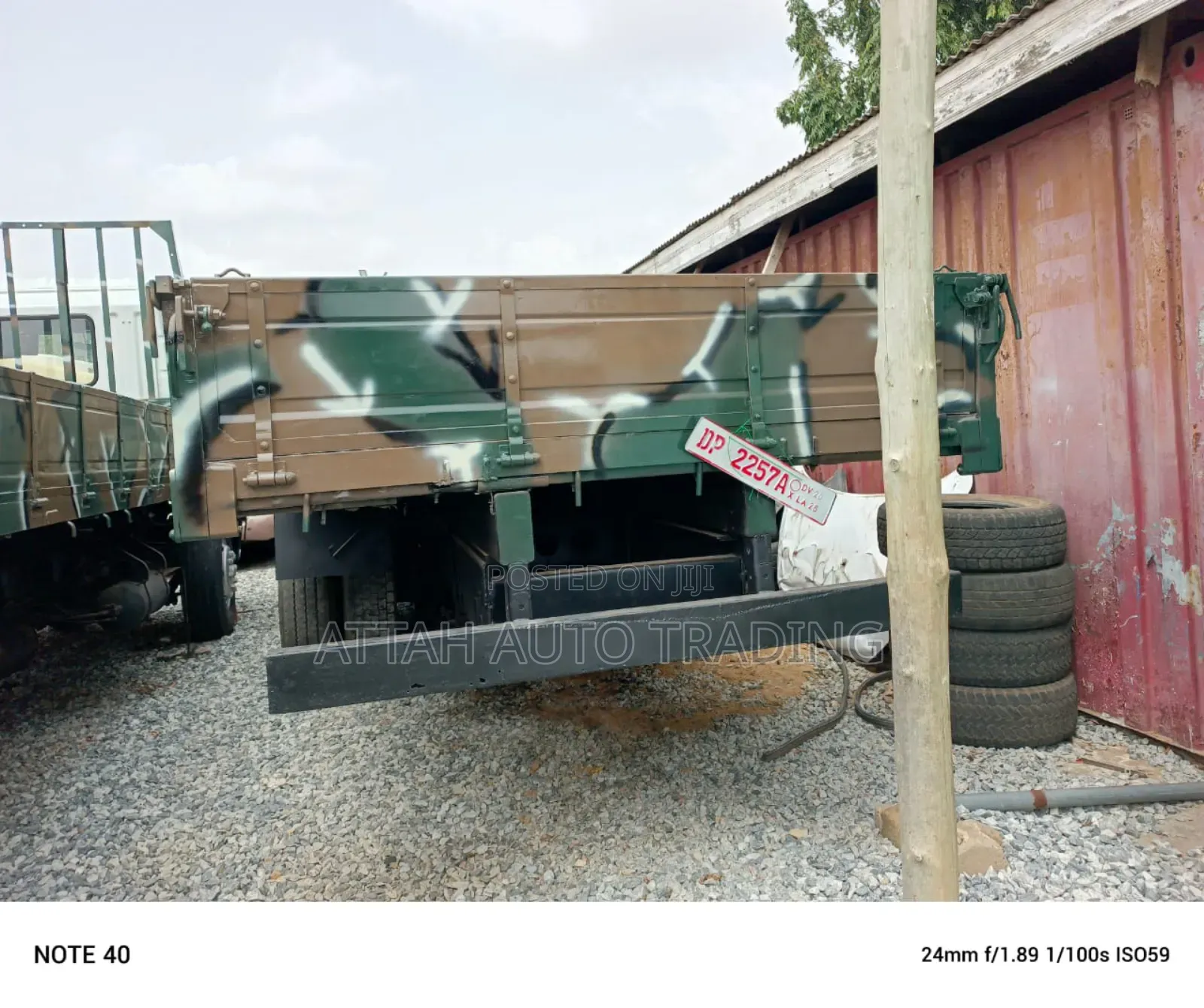 Double Axle Bucket and I'm