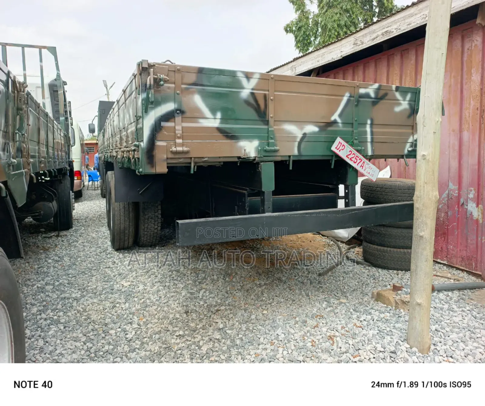 Double Axle Bucket and I'm