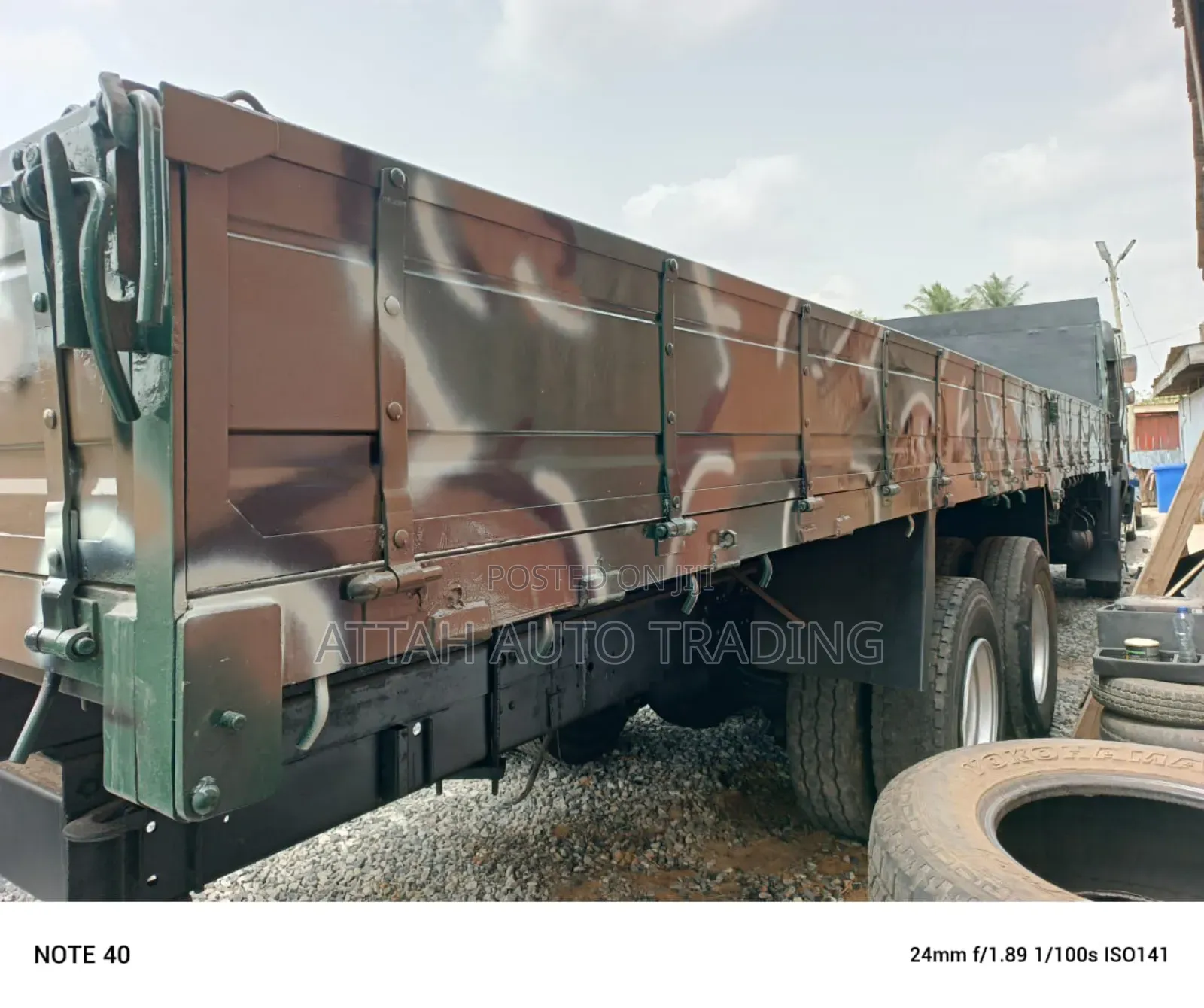 Double Axle Bucket and I'm