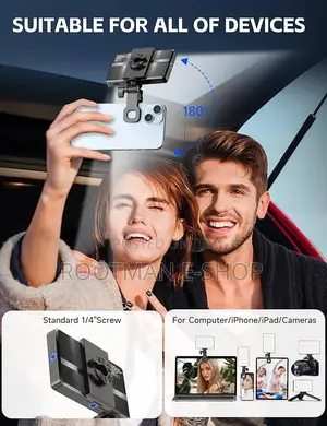 120 Led Rechargeable 3000mah Clip Video Selfie Fill Light