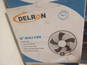 High Airflow With Delron Wall Fan