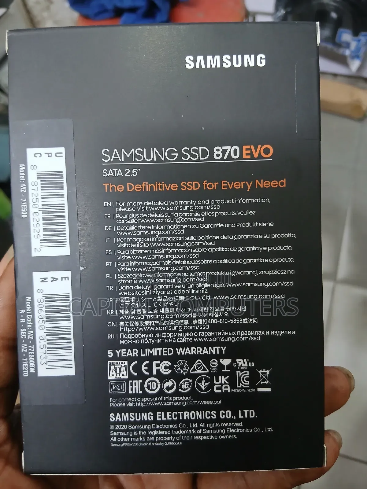 500gig Sata SSD