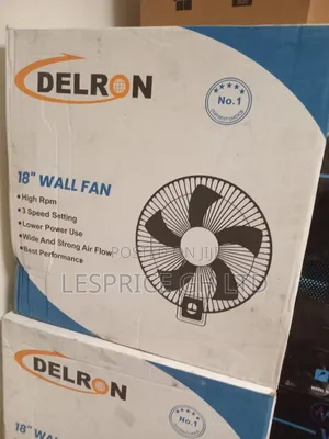 Strong Blades: Delron 18" Wall Fan!