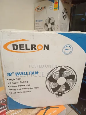 Install the Delron 18" Wall Fan Easily