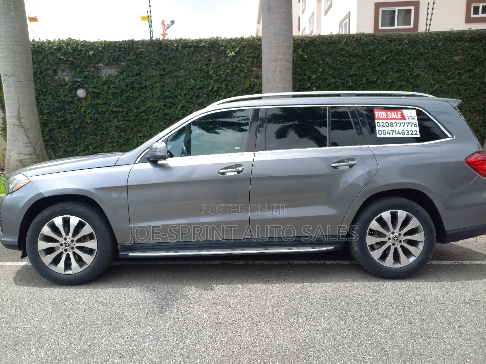 Mercedes-Benz GLS-Class GLS450 4MATIC 2018 Gray