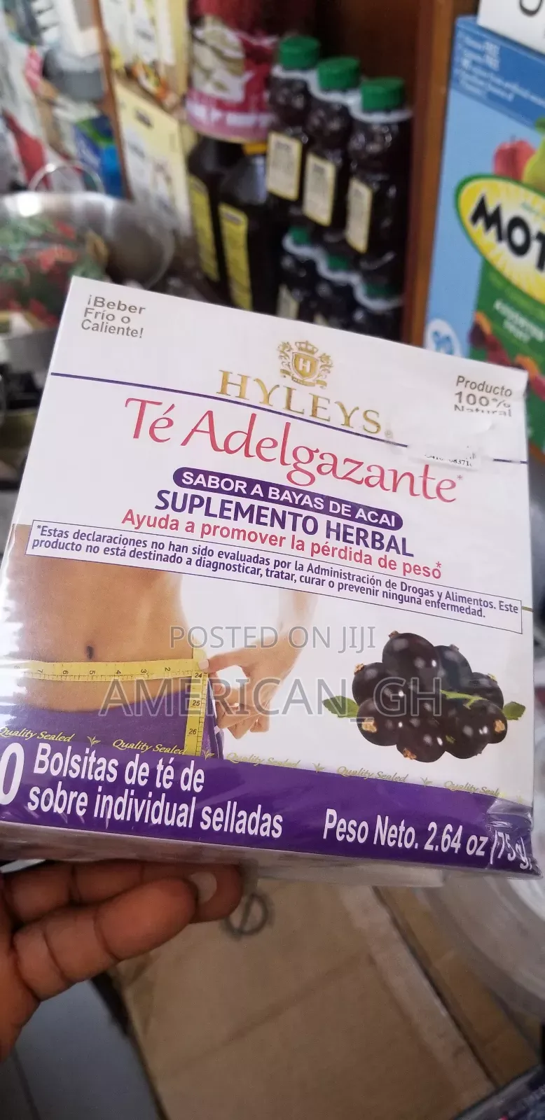 Te Adelgazente Suplento Herbal Tea, 50 Bags