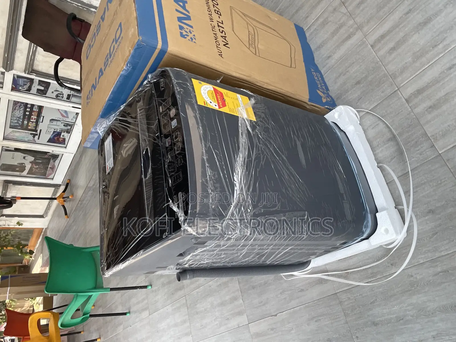 Nasco 7kg Topload Full Auto Washing Machine With Lcd Display