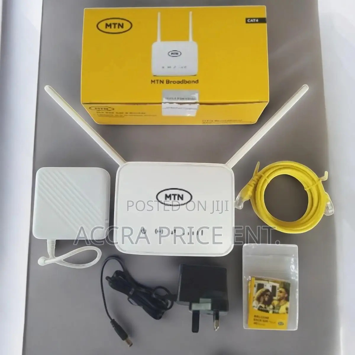 MTN Universal Broadband 4g Router + Backup Battery ()