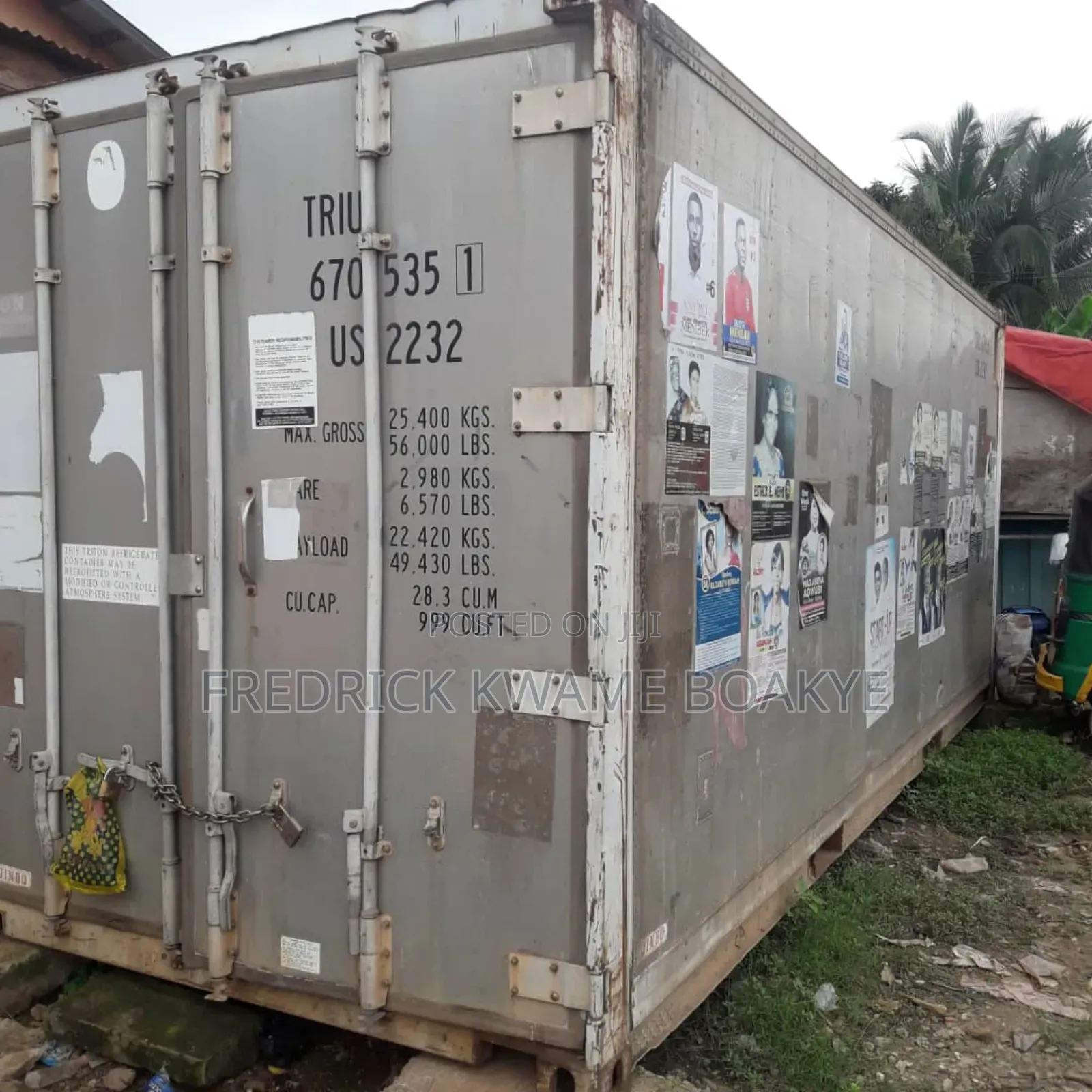 20ft Freezer Container for Sale