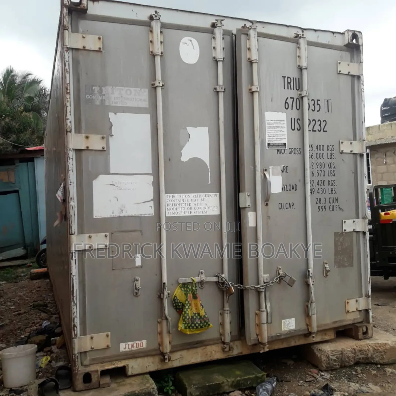 20ft Freezer Container for Sale