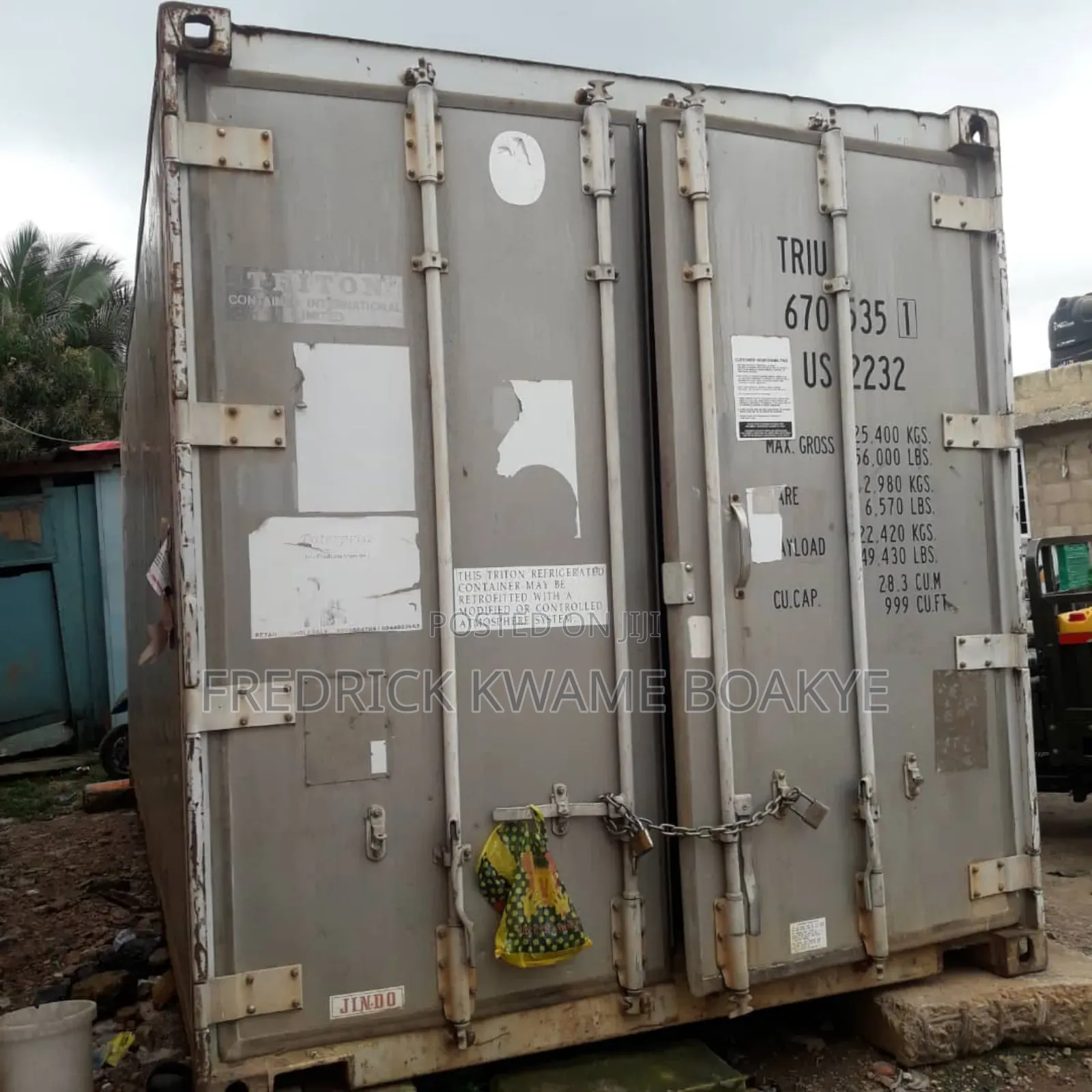 20ft Freezer Container for Sale