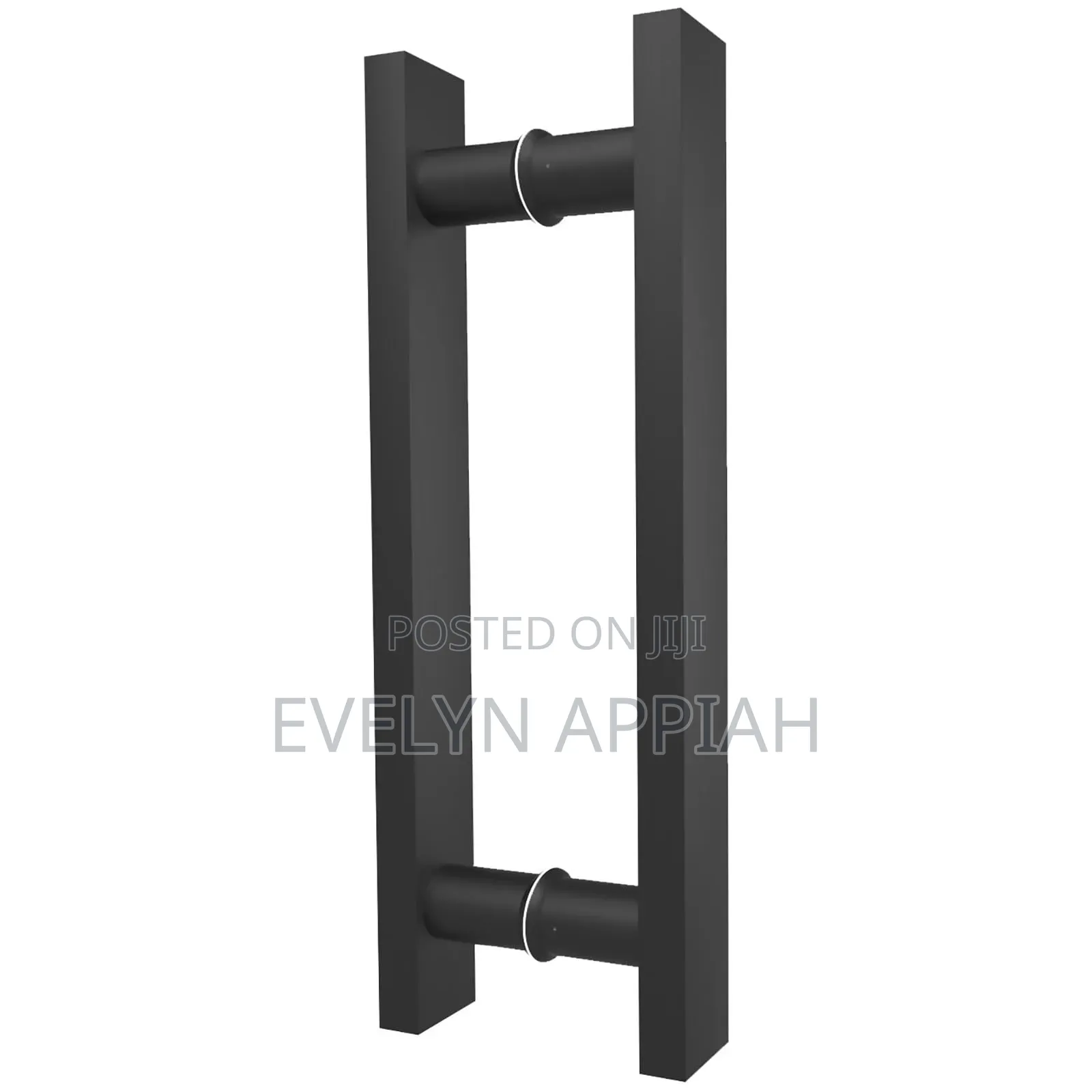 1ft Pull Handle Square Black