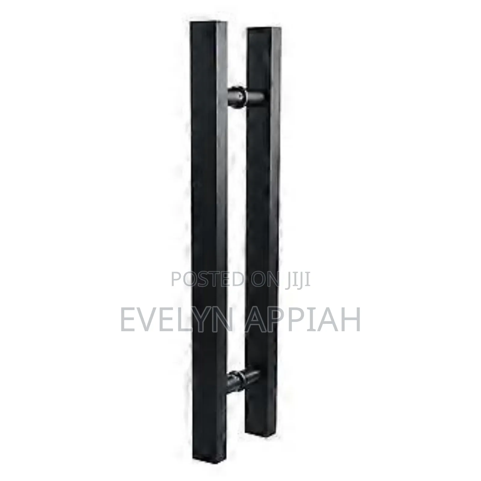 1ft Pull Handle Square Black