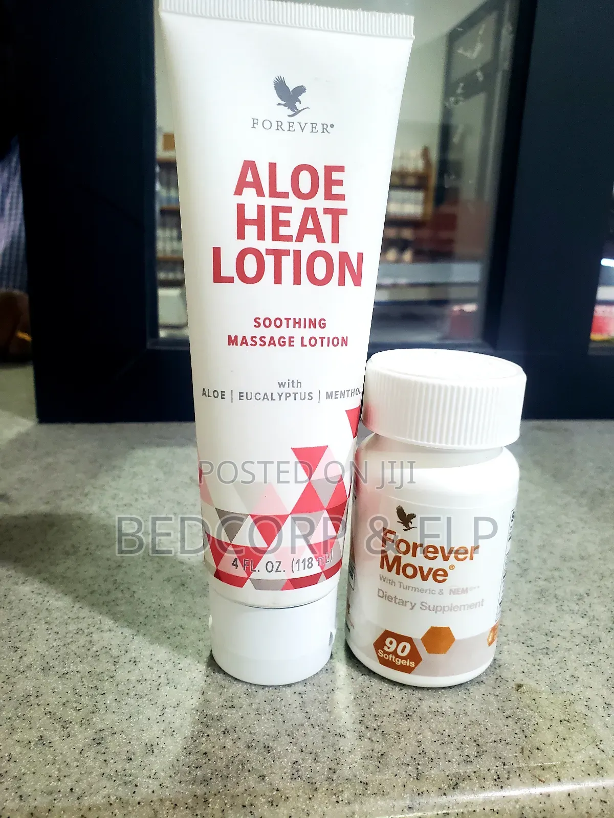 Heat Lotion and Move Supplement for Joint Recovery