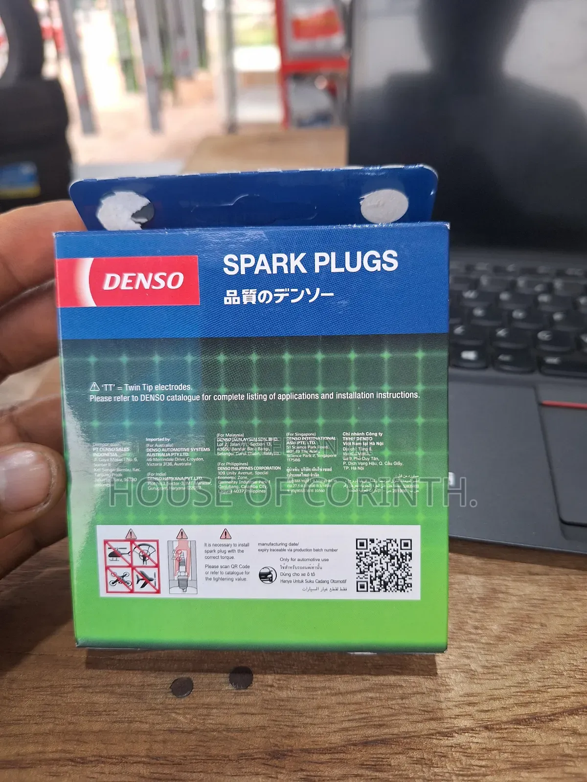 Denso Ixeh20tt#4 - Original Japan (14 '14' Long) Iridium Tt