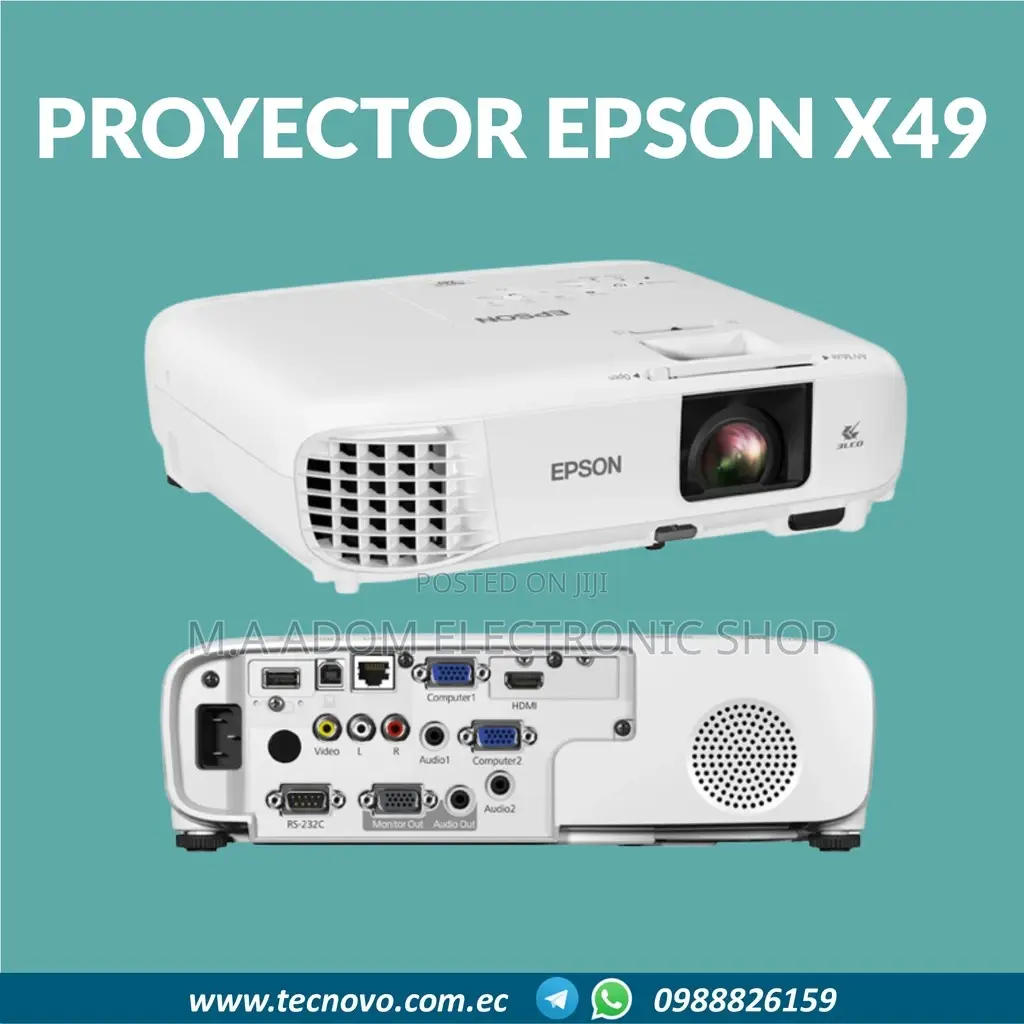 Projector Eb X49 3600 Lumen