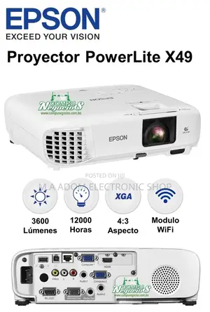Projector Eb X49 3600 Lumen
