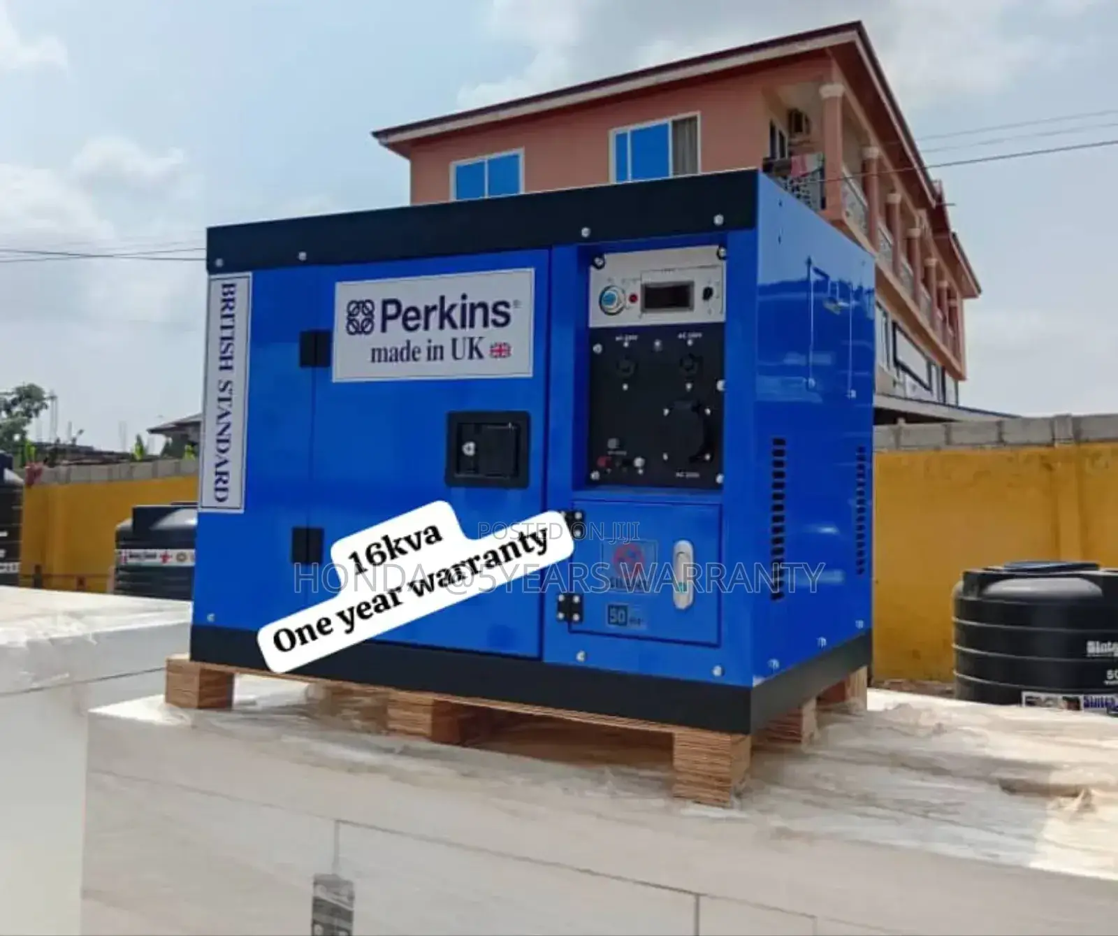 Premium Size 16kva Perkins Generator Silent 16kva