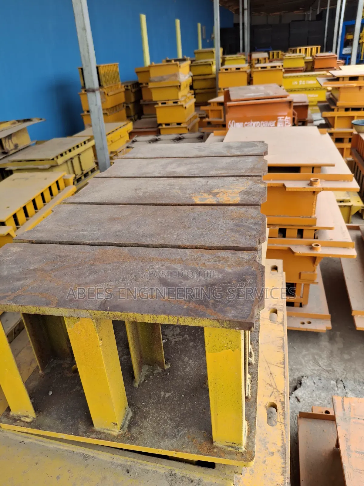 Mould For Industrial Block Machines