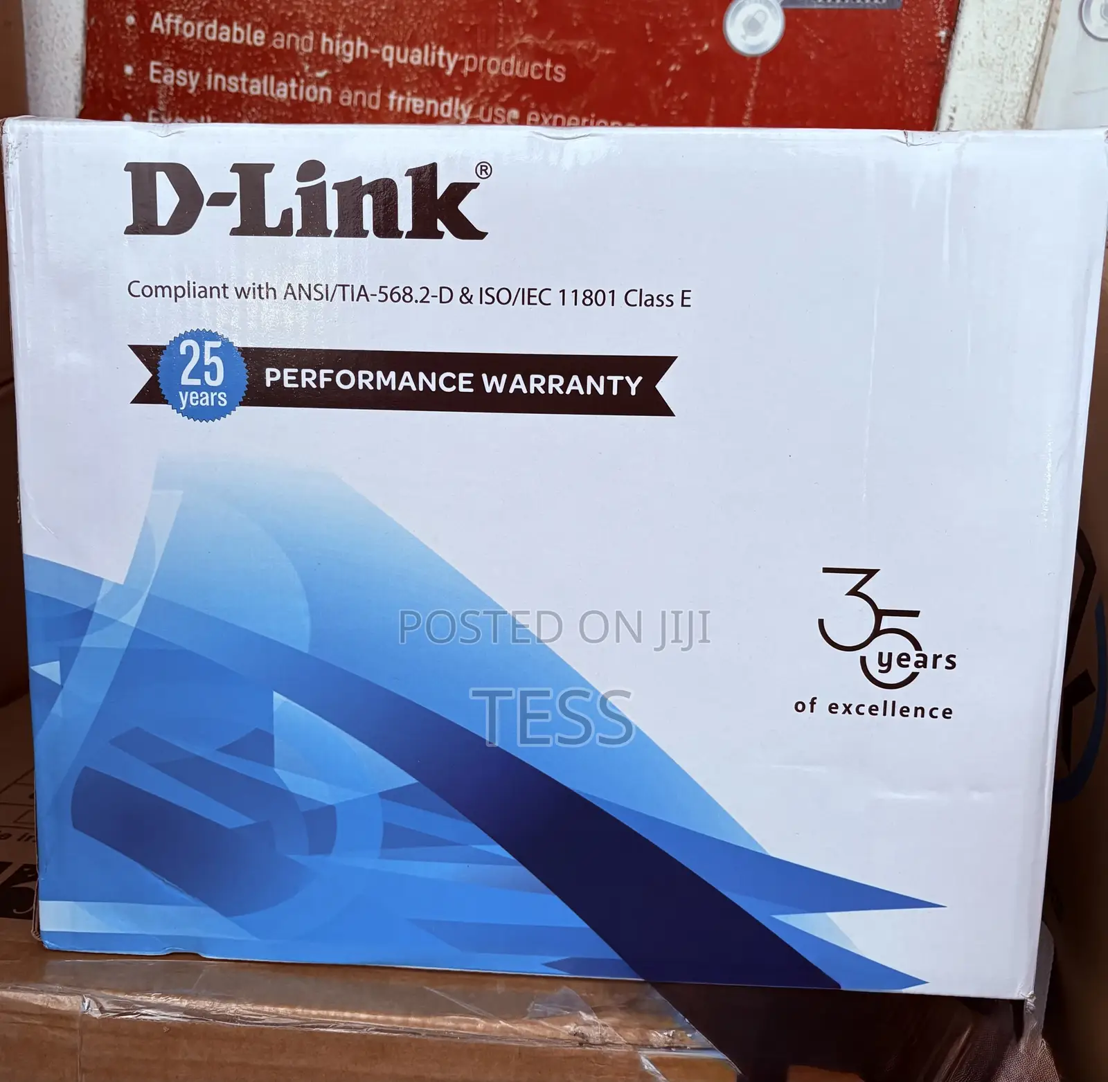 D-Link Cat6 FTP Network Cable Outdoor Copper NCB-C6foblr-305