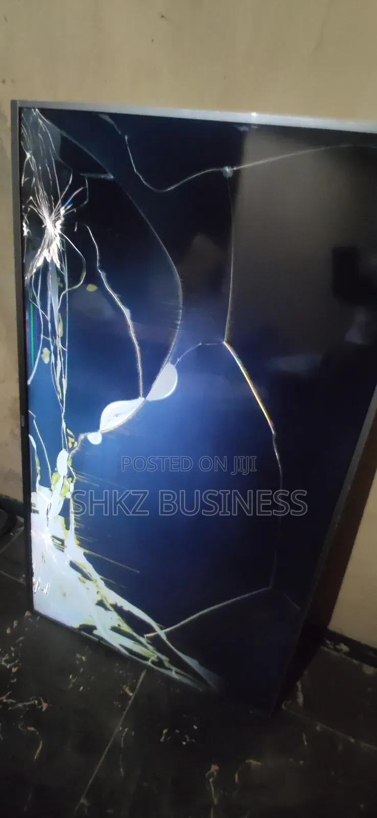 Haier Smart Android Tv 55inches With Cracked Screen
