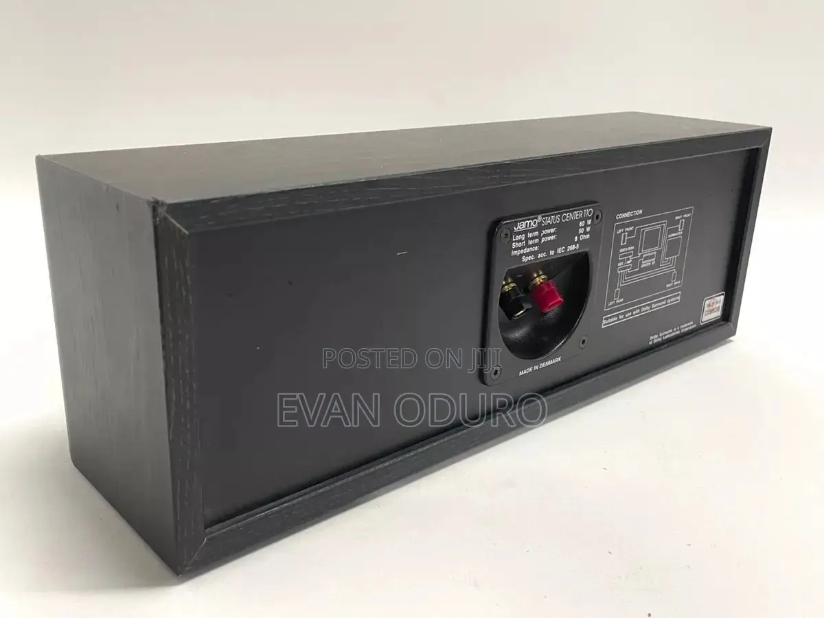 Powerful Quality Jamo Status Center Channel Speaker