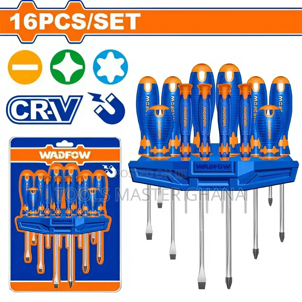 16 Pcs Screwdriver Set - Wss1416