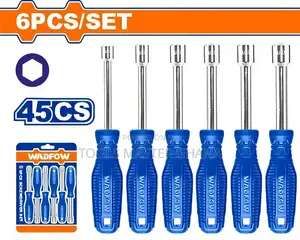 6 Pcs Nut Screwdriver Set - Wss24t6