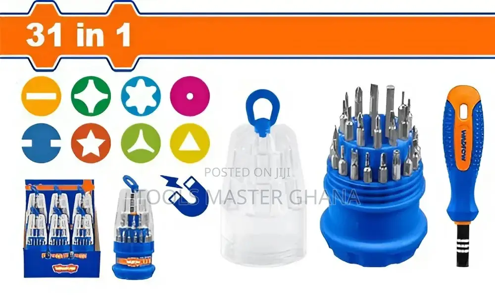 31-in-1 Precision Screwdriver Set - Wss1j31
