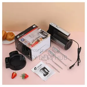 Iman 5-Speed Hand Mixer (Model Mm-6829).