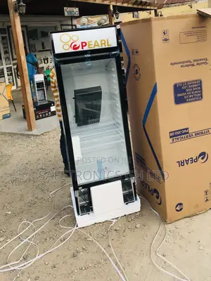 Frosty Flow PVC-352 Display Pearl Singledoor Fridge