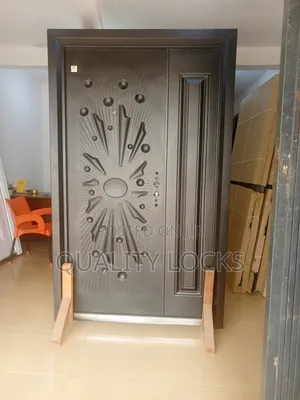 New Paladin Black Security Door One and Half
