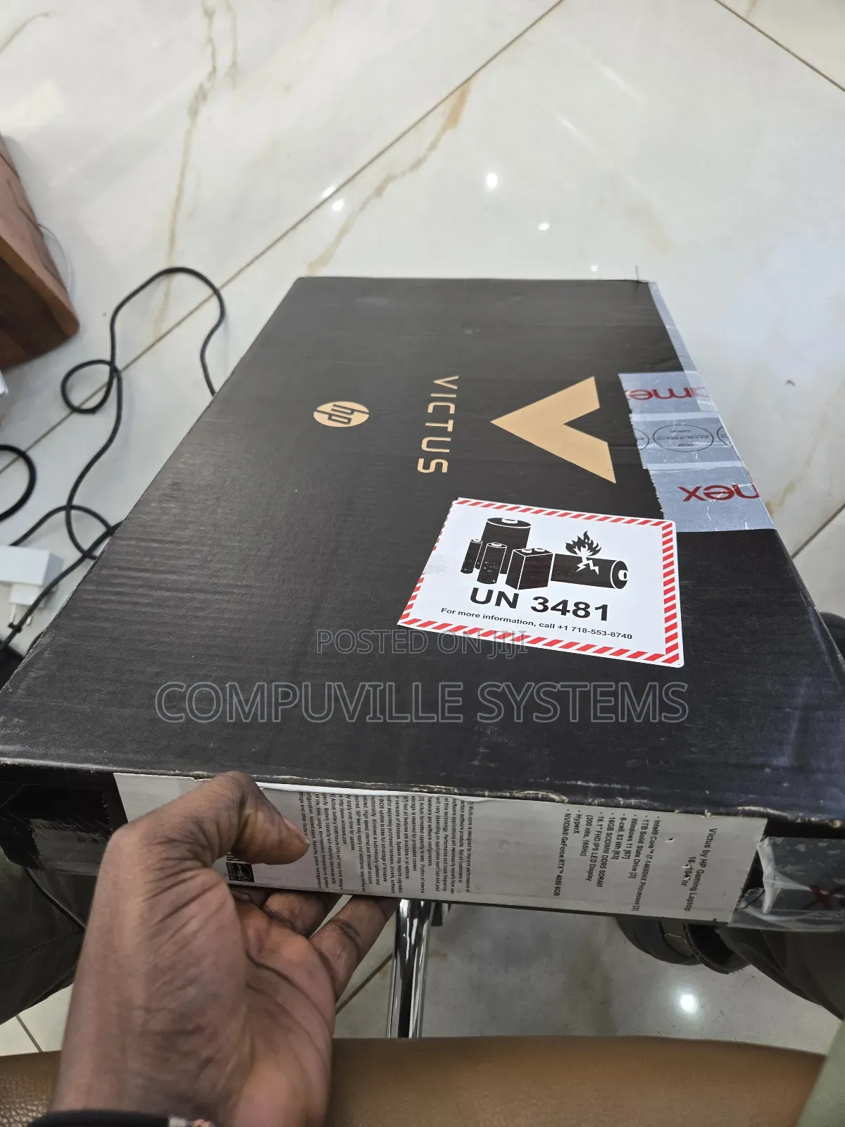 New Laptop HP Victus 16 16GB Intel Core I7 SSD 1T