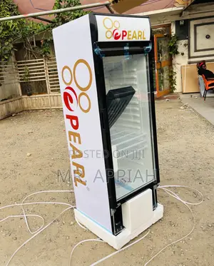 Fast Cooling Pearl PVC 352 1 Door Beverage Cooler.