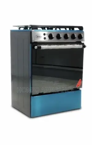 New Midea M-Sniper60-Silver 4 Burner 60x60cm Gas Stove