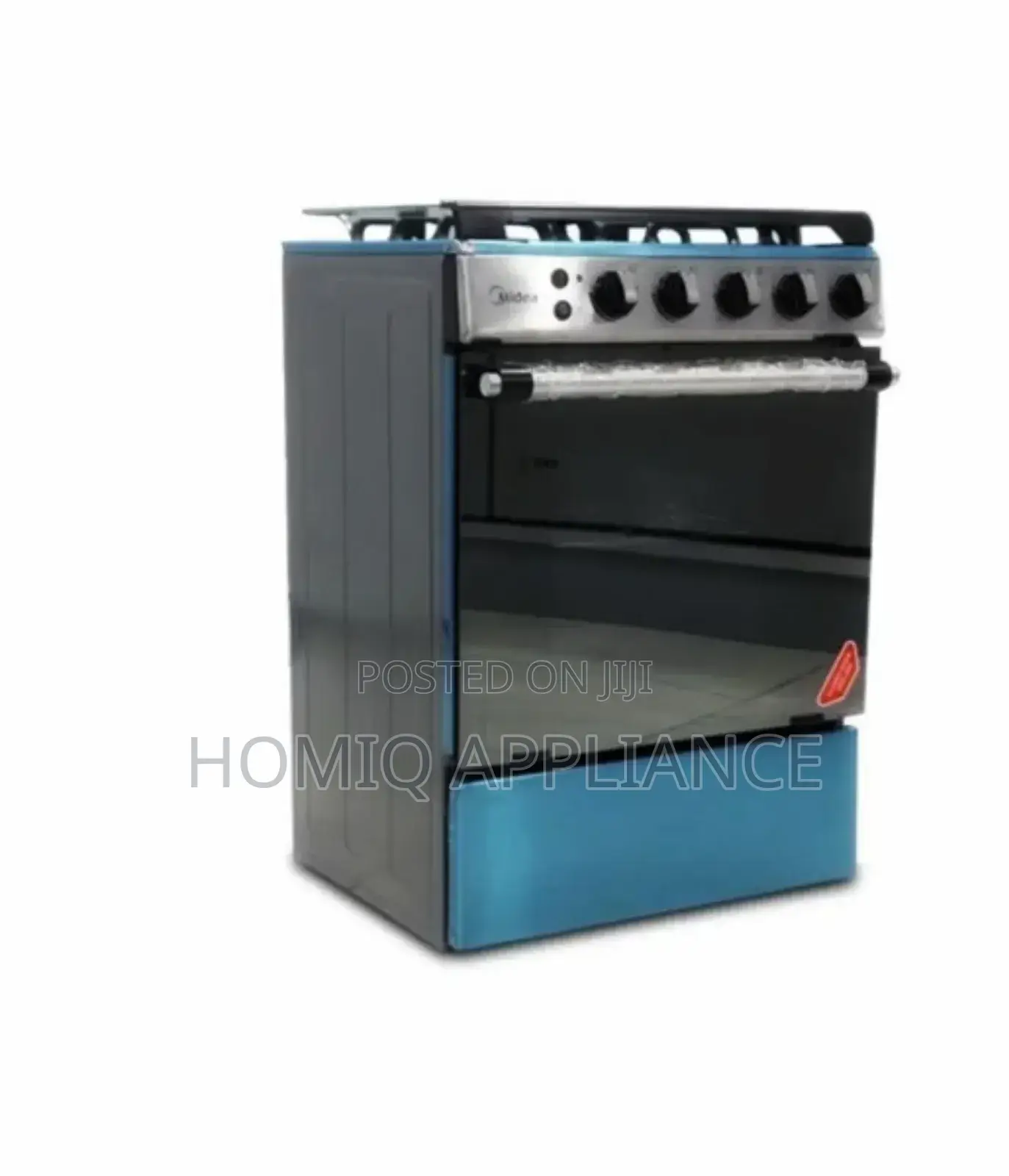 Shop Midea-4-Burner-Gas-Cooker-Model-M_sniper60-Silver