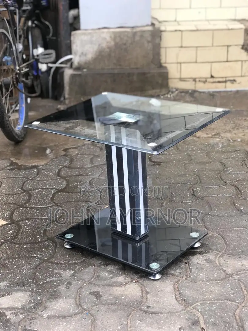 Glass Top Side Table